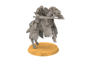 Gandor - Lord Swan Knight, minis for wargame D&D, SDA...