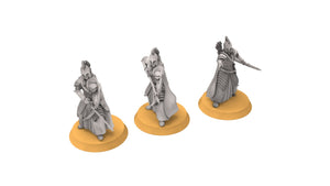 Rivandall - Bowmen, Last Hight elves from the West, Middle rings miniatures for wargame D&D, Lotr...