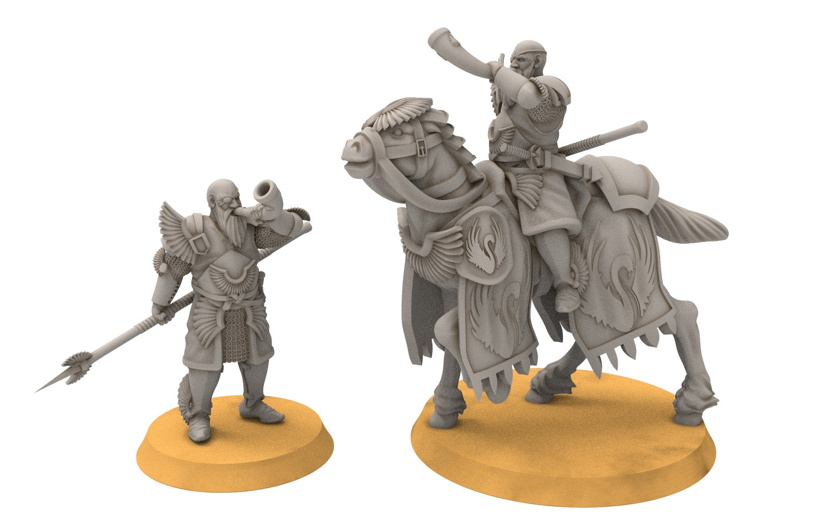 Gandor - Fief lord, minis for wargame D&D, SDA...