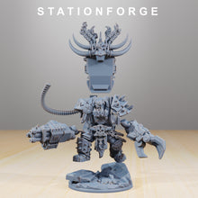 Charger l&#39;image dans la galerie, Green Skin - Orkaz Grand Nutta, mechanized infantry, post apocalyptic empire, usable for tabletop wargame.
