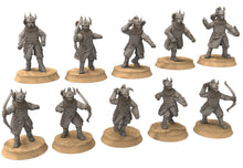 Charger l&#39;image dans la galerie, Kandahar - Varangian heavy Archers, fell dark lords humans, Kandahar, Khwarezm, oriental, Rhur, miniatures for wargame D&amp;D, Lotr...
