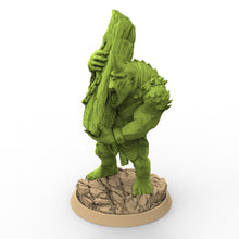 Charger l&#39;image dans la galerie, Green Skin - Tjundra The Crusher, The Fang Clan of Dogor, daybreak miniatures
