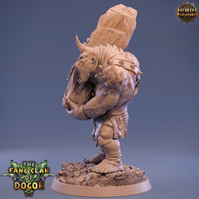 Charger l&#39;image dans la galerie, Green Skin - Tjundra The Crusher, The Fang Clan of Dogor, daybreak miniatures
