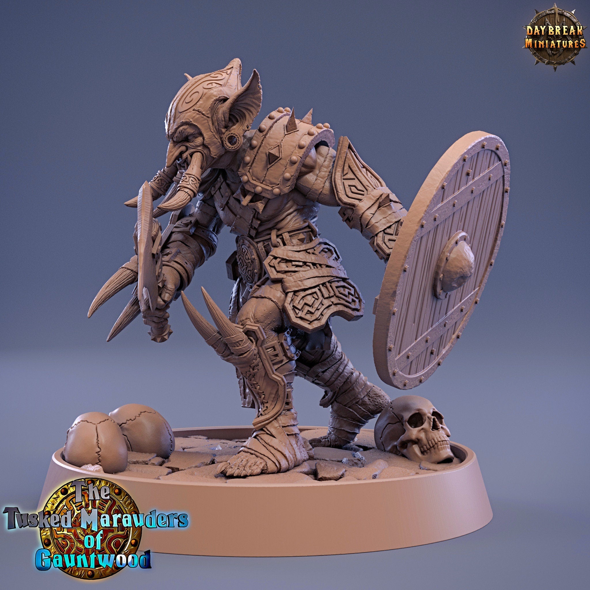 Green Skin - Hooka Gutter, The Tusked Marauders of Gauntwood, daybreak miniatures