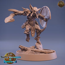 Charger l&#39;image dans la galerie, Green Skin - Jauk Stomper, The Tusked Marauders of Gauntwood, daybreak miniatures
