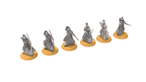 Rivandall - Bowmen, Last Hight elves from the West, Middle rings miniatures for wargame D&D, Lotr...