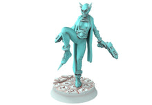 Load image into Gallery viewer, Dark Jester - Harlequin Jester Elite lonely Killer Assassin Dark eldar drow
