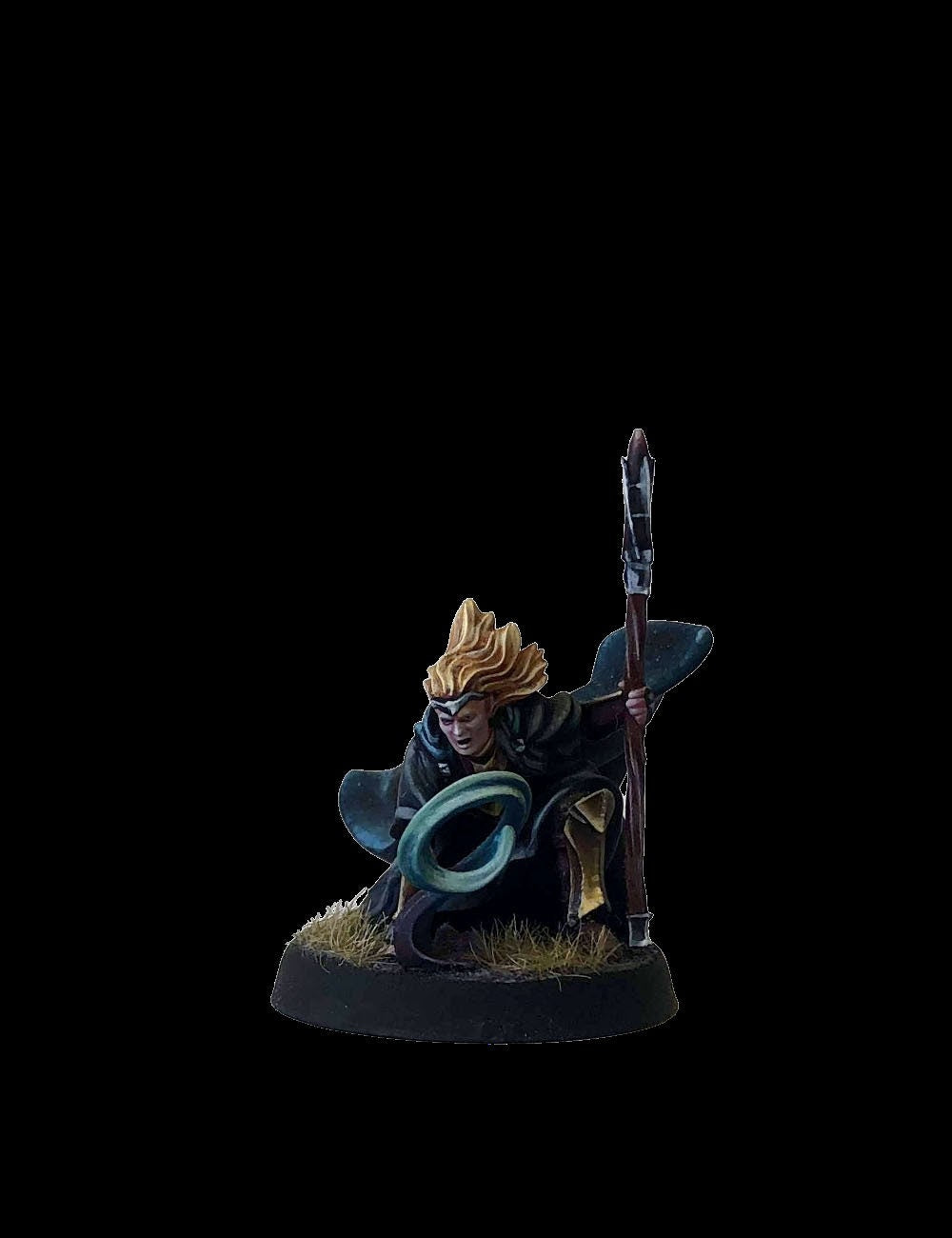 Rivandall - Elrand Lord protector of the heaven, Last Hight elves from the West, Middle rings miniatures pour wargame D&D, SDA...