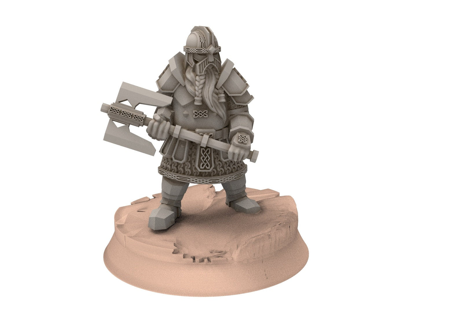 Dwarves - Kalak Guards, The Dwarfs of The Mountains, for Lotr, davale games miniatures