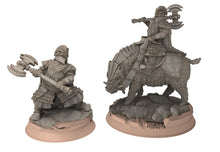 Charger l&#39;image dans la galerie, Dwarves - lord Iron, The Dwarfs of The Mountains, for Lotr, davale games miniatures
