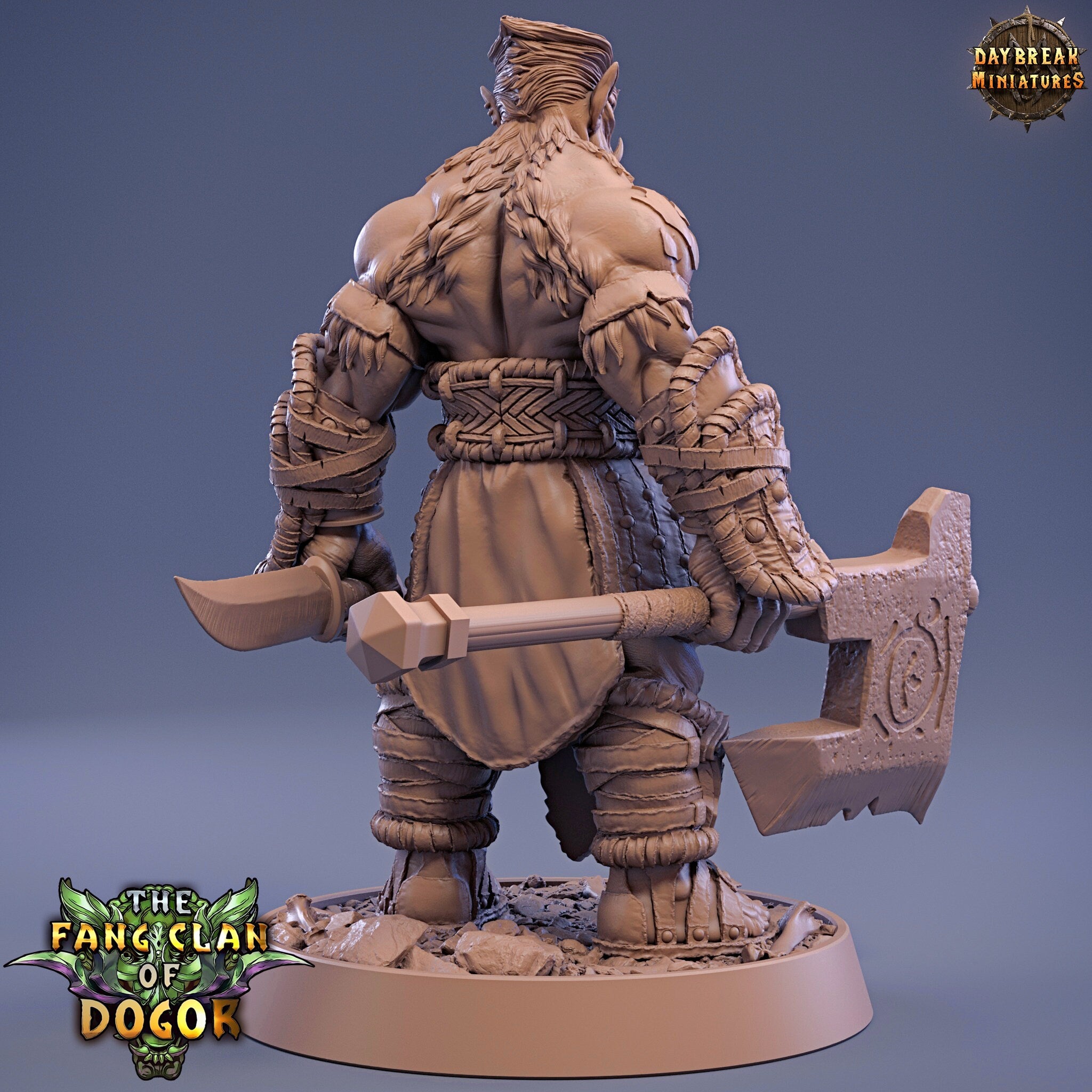 Green Skin - Gan’daal Rind, The Fang Clan of Dogor, daybreak miniatures