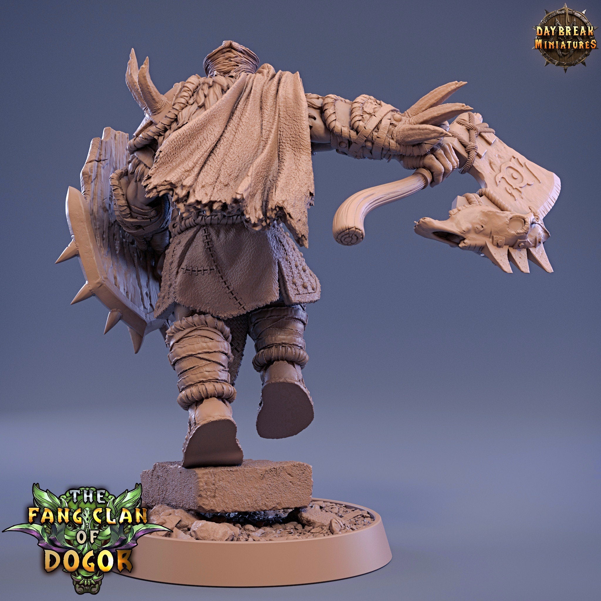 Green Skin -Oista Hung, The Fang Clan of Dogor, daybreak miniatures