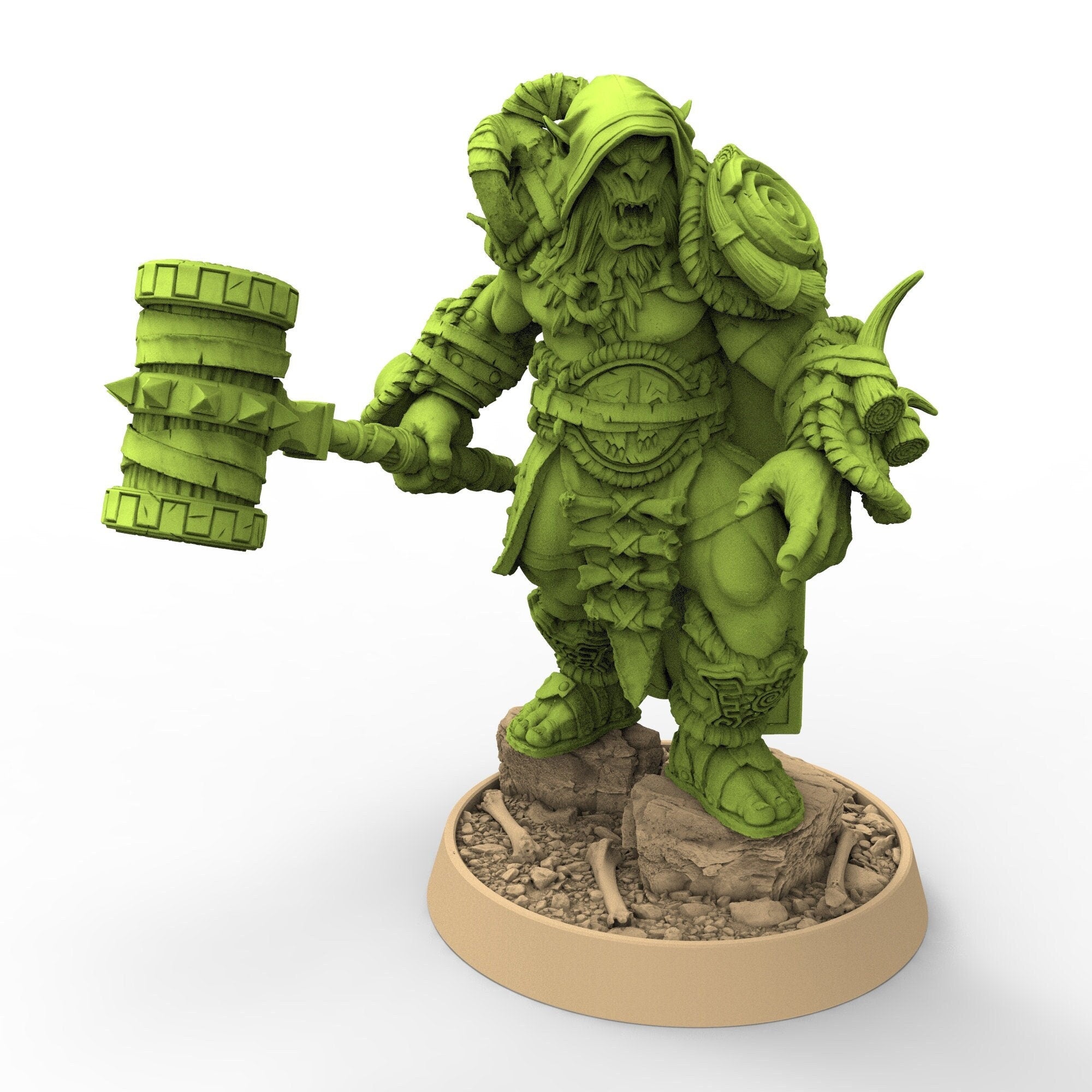 Green Skin - S’uura Sploit, The Fang Clan of Dogor, daybreak miniatures