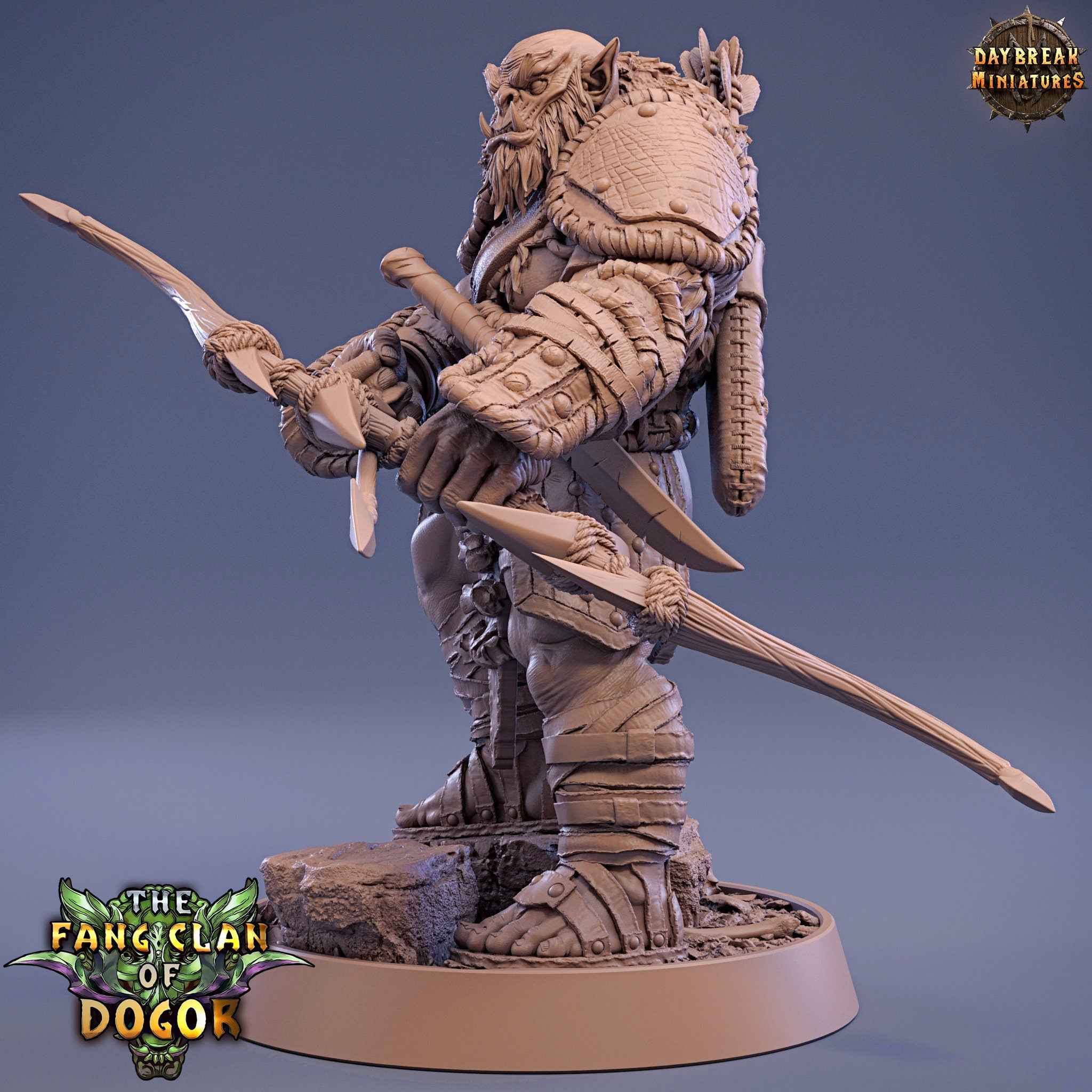 Green Skin - Senteis Problaa, The Fang Clan of Dogor, daybreak miniatures