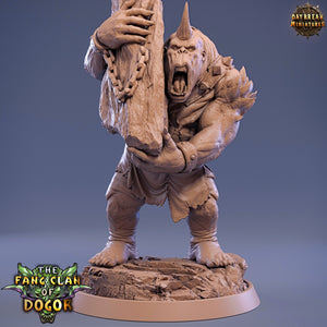 Green Skin - Tjundra The Crusher, The Fang Clan of Dogor, daybreak miniatures