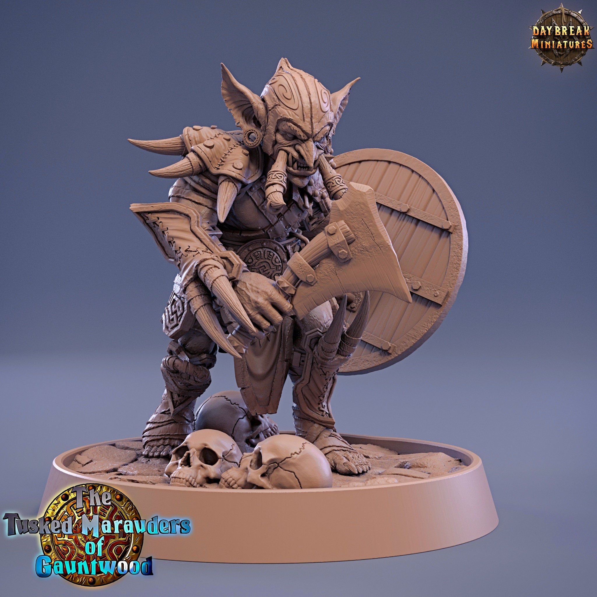 Green Skin - Hooka Gutter, The Tusked Marauders of Gauntwood, daybreak miniatures