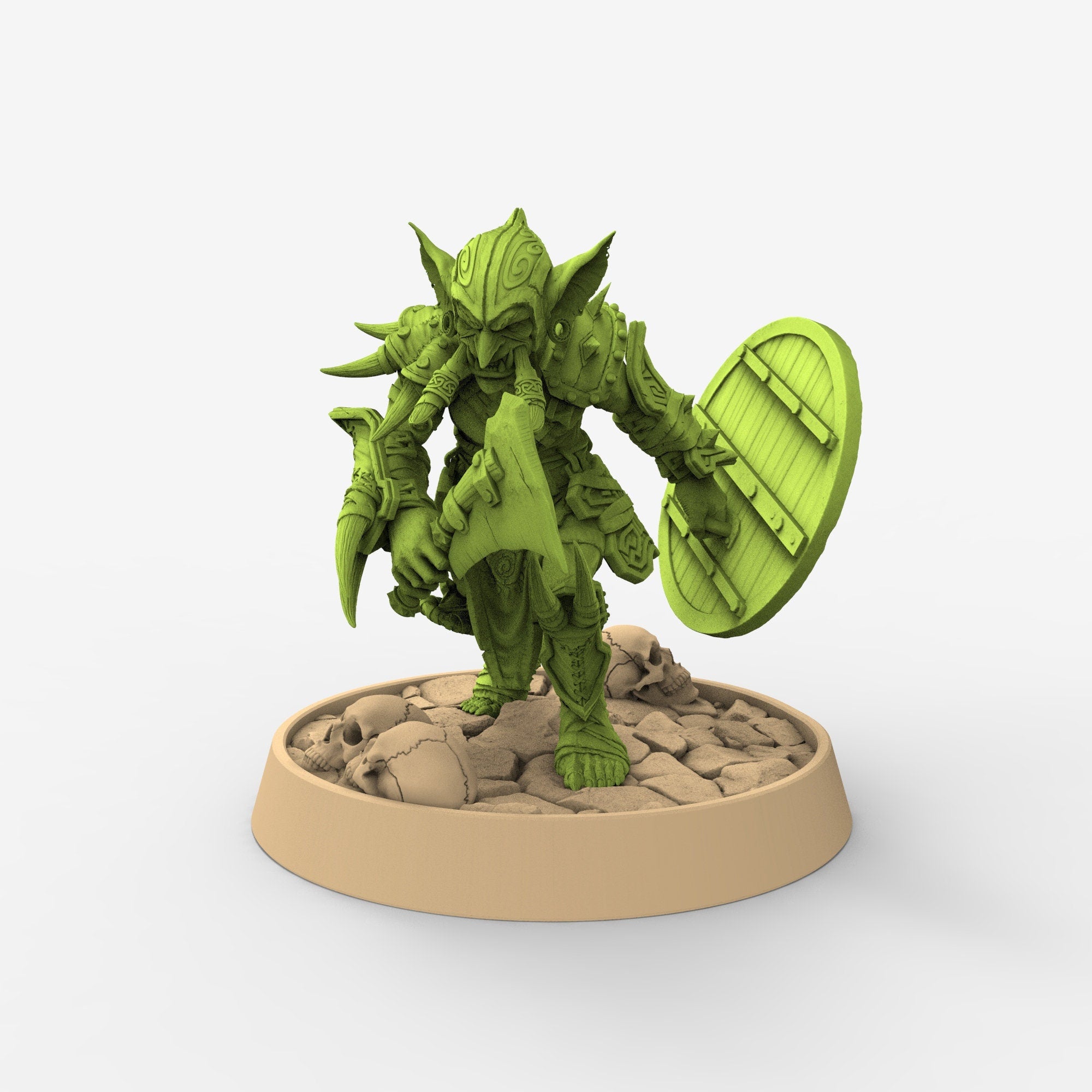 Green Skin - Hooka Gutter, The Tusked Marauders of Gauntwood, daybreak miniatures