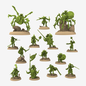 Green Skin - The Tusked Marauders of Gauntwood, Full Bundle, daybreak miniatures