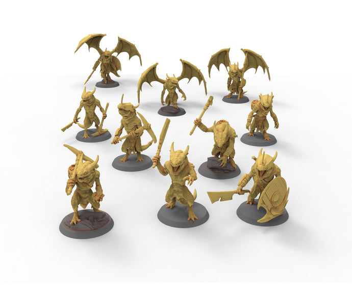 Mystical Beasts - Kobold Gang, creatures from the mystical world