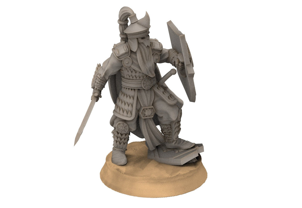 Easterling - Eastern Rising Sun Guard Captain, dark lords humans, Kandahar, Khwarezm, oriental, Rhur, miniatures wargame D&D, Lotr...