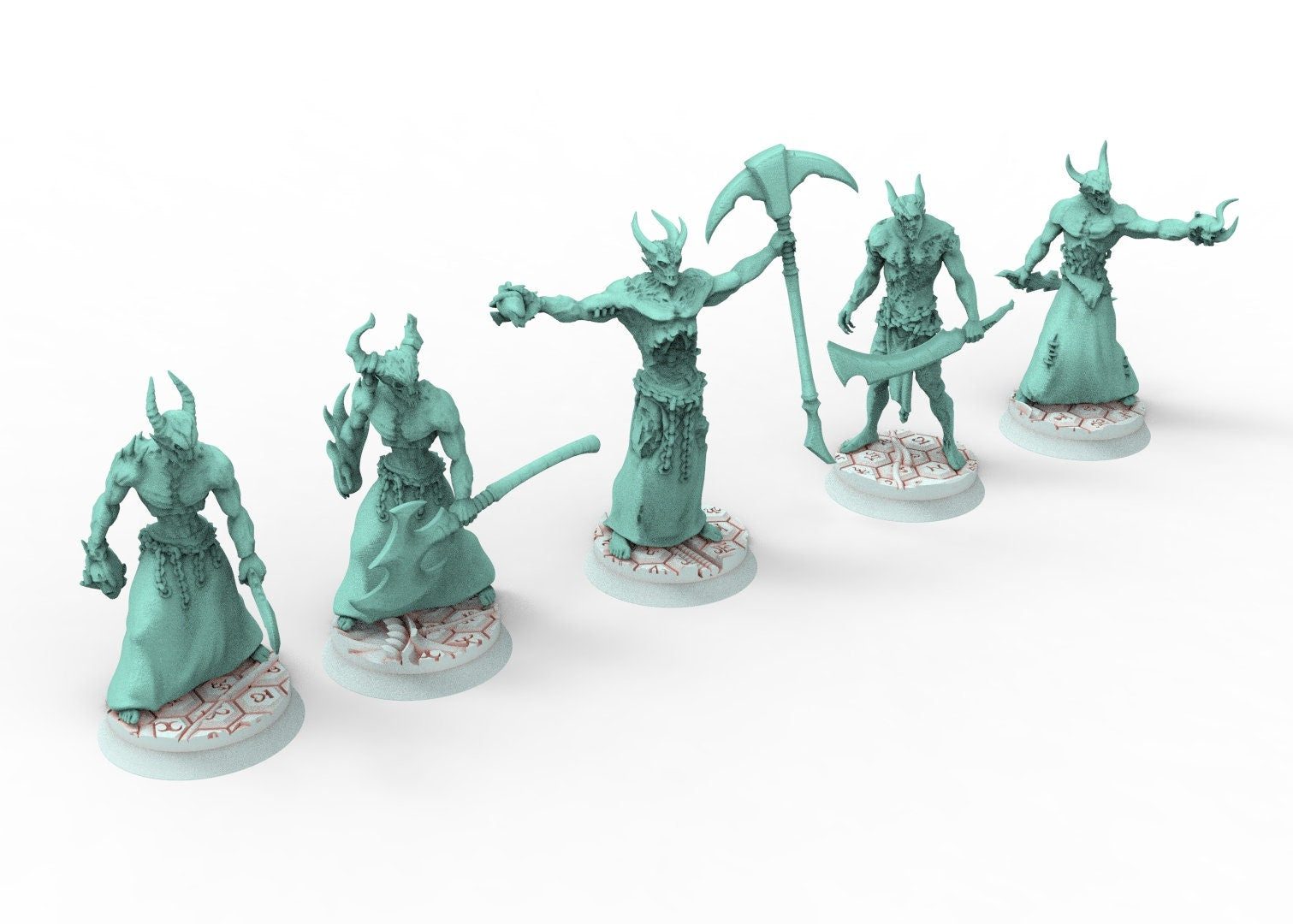 Dark City - Cursed Warriors Dark Eldar Drow