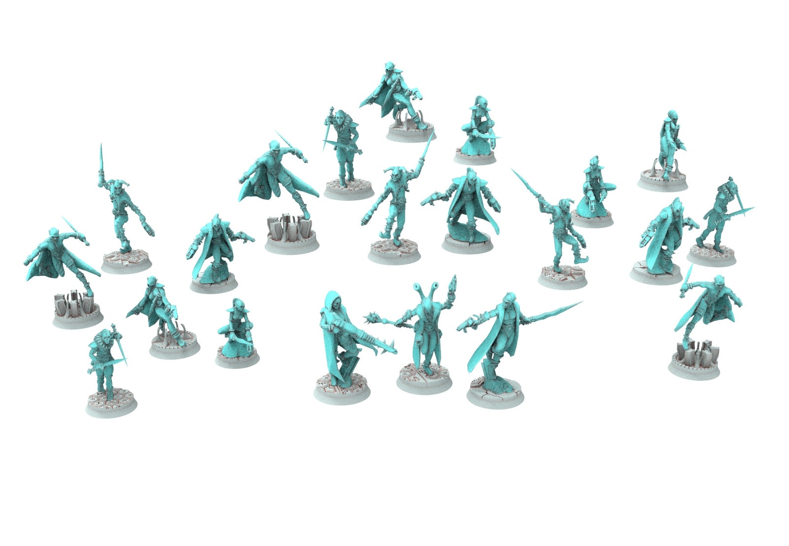 Dark Jester - Patrol bundle Bouffons Harlequin Tueur Assassin Dark eldar drow