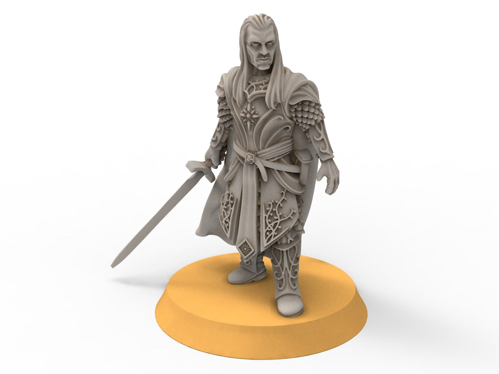 Rivandall - Lord protector of the heaven, Last Hight elves from the West, Middle rings miniatures for wargame D&D, Lotr...