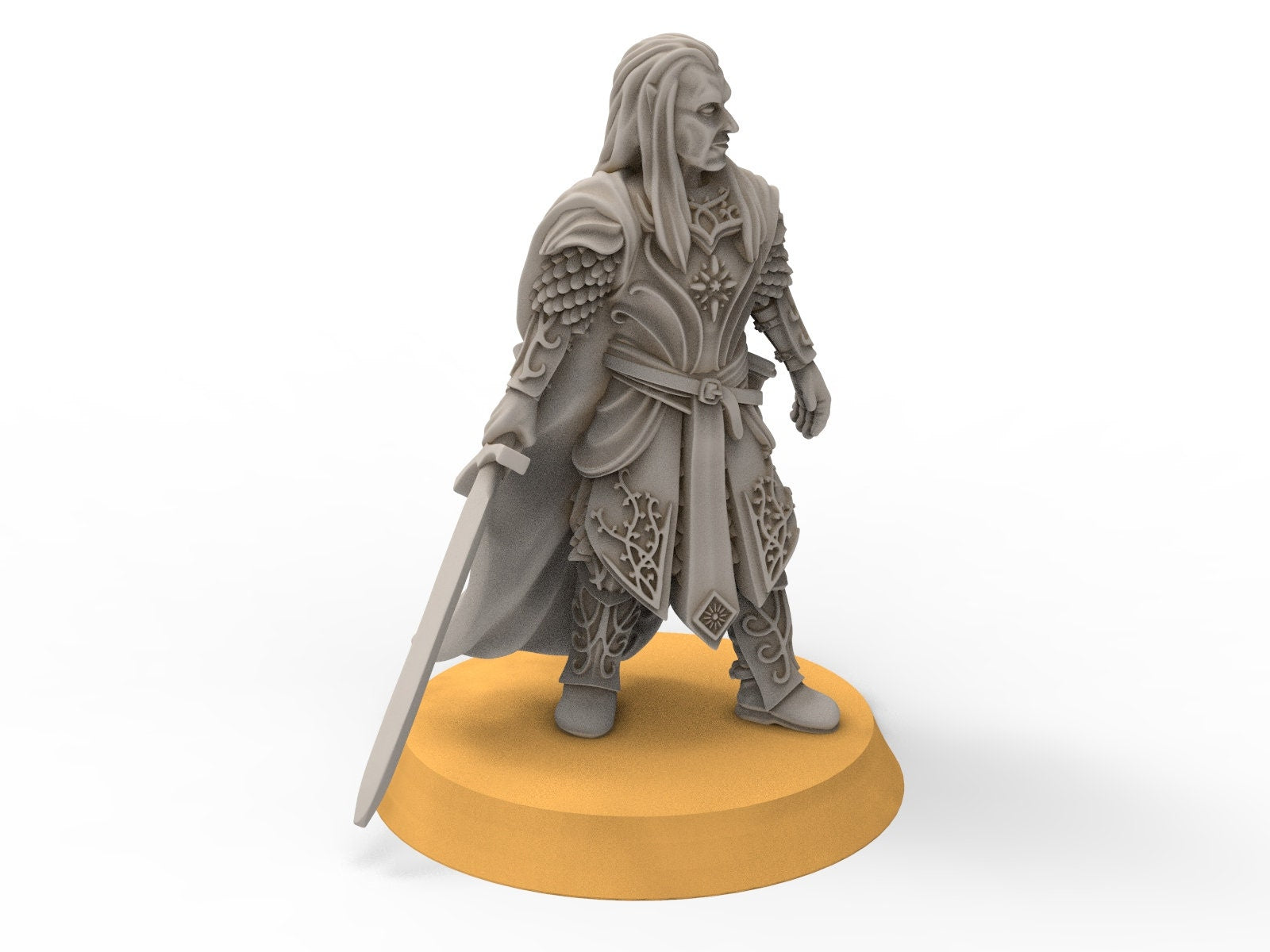 Rivandall - Lord protector of the heaven, Last Hight elves from the West, Middle rings miniatures for wargame D&D, Lotr...