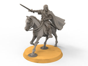 Rivandall - Lord protector of the heaven, Last Hight elves from the West, Middle rings miniatures for wargame D&D, Lotr...