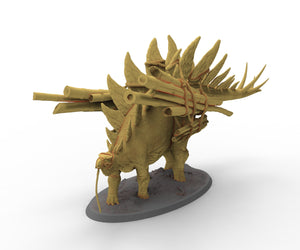 Mystical Beasts - Stegosaurus, creatures from the mystical world, Lord of the Print