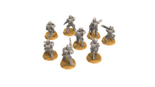 Charger l&#39;image dans la galerie, Rundsgaard - Main Troops, imperial infantry, post-apocalyptic empire, usable for tabletop wargame.
