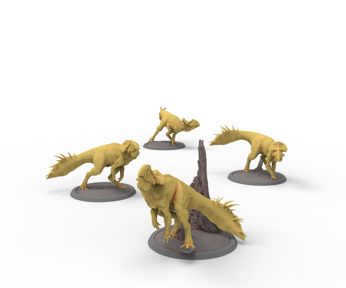 Mystical Beasts - Protoceratops, creatures from the mystical world, Lord of the Print