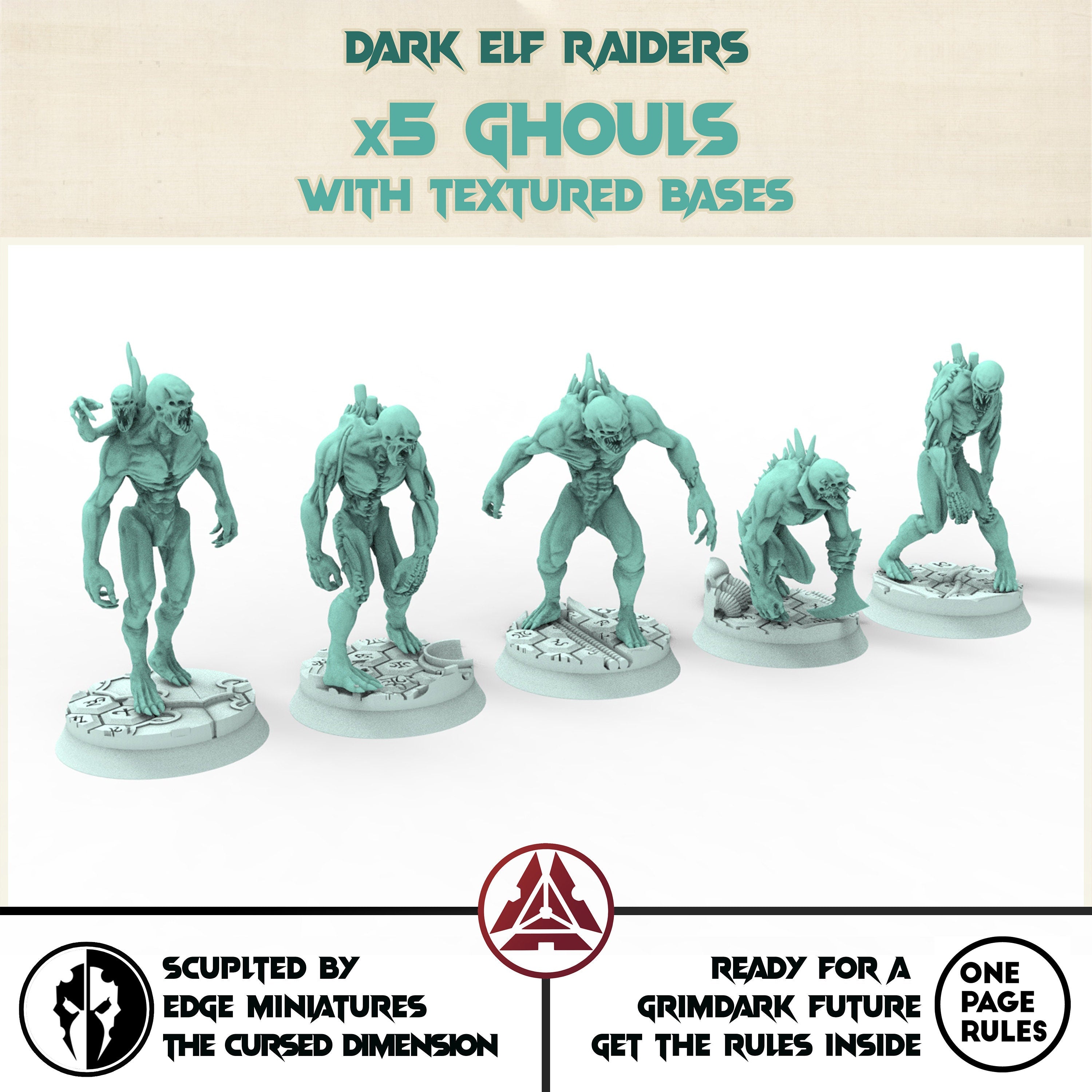 Dark city - Mutant warriors Dark eldar drow