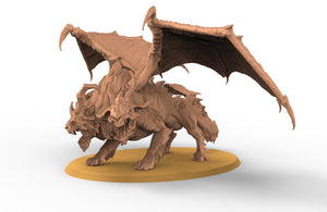 Beastmen - Chimera, Beast of Chaos, miniature for wargames and Dungeons and Dragons
