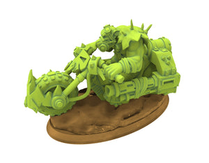 Green Skin - Warbike Shooter Orc Speed Cult 