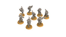 Charger l&#39;image dans la galerie, Rundsgaard - Main Troops Melta, imperial infantry, post apocalyptic empire, usable for tabletop wargame.
