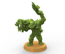 Charger l&#39;image dans la galerie, Green Skin - Orc Heavy Gunner, Modular Kit
