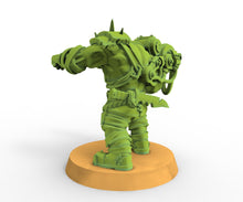 Charger l&#39;image dans la galerie, Green Skin - Orc Heavy Gunner, Modular Kit
