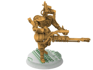 Cinan - Payni - Lazer Cannon, Battle Drone, space robot Anubis guardians of the Necropolis, modular posable miniatures
