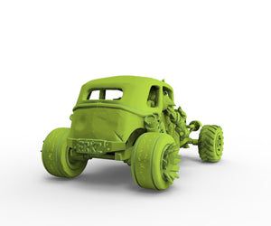 Green Skin - Rat Rod Vehicle, Orc Speed Cult