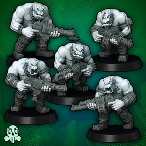 Green Skin - Orc 2h Warboyz Modular Kit