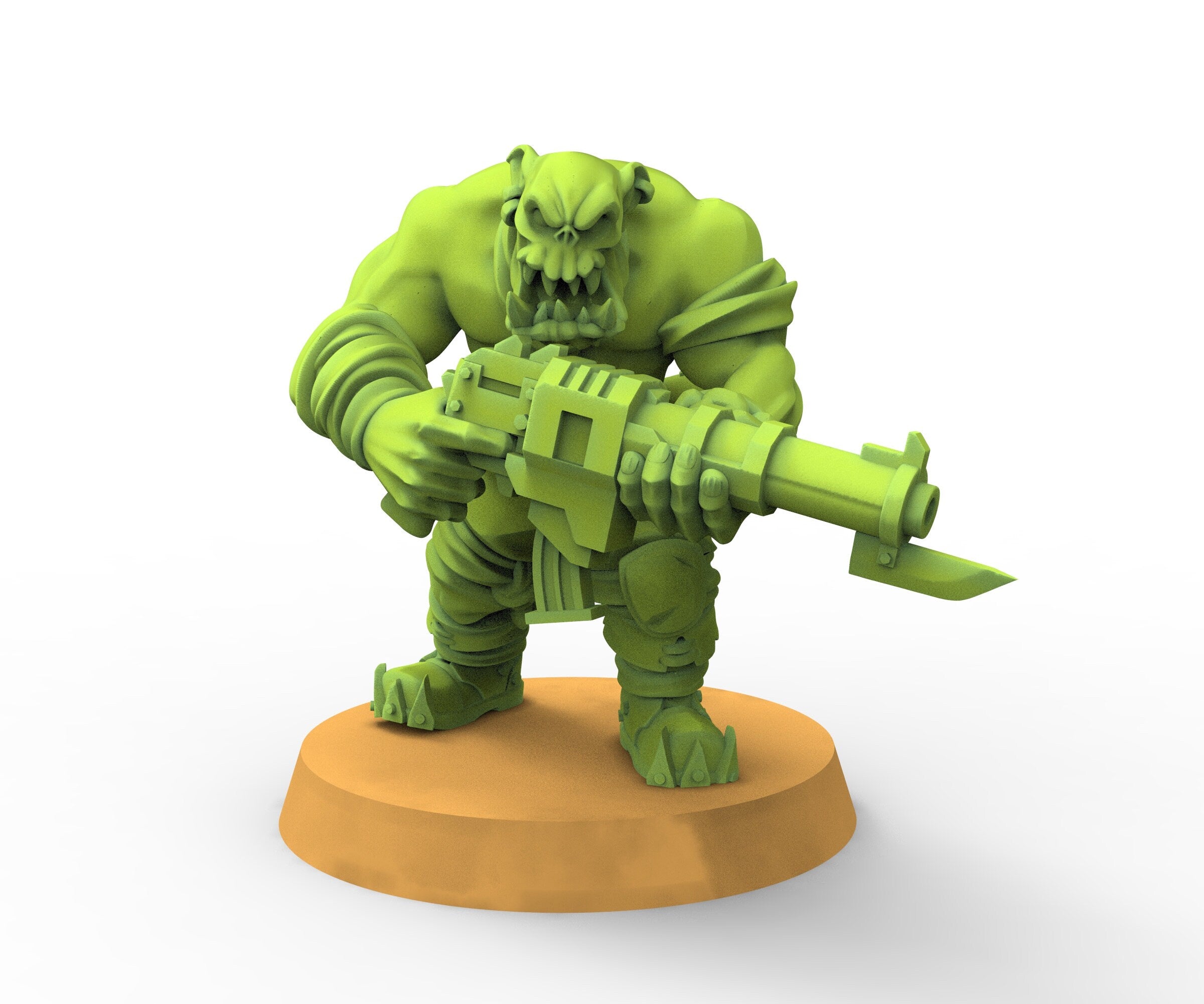 Green Skin - Orc 2h Warboyz Modular Kit