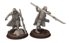 Load image into Gallery viewer, Rivandall - Bloody Elven Exiled wanderers, Last Hight elves from the West, Middle rings Davales miniatures pour wargame D&amp;D, SDA...
