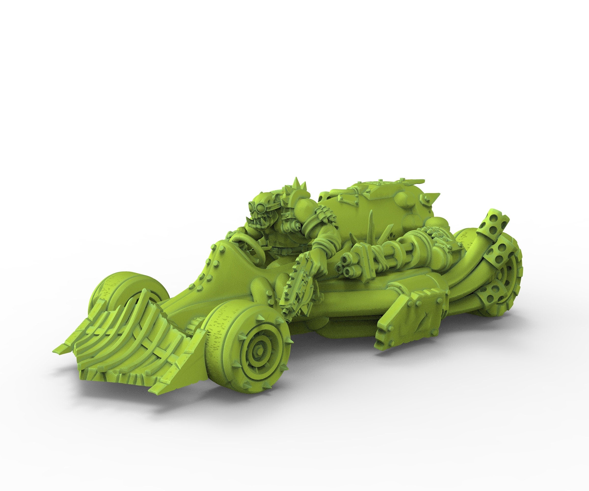 Green Skin - Warbike Shooter Orc Speed Cult 