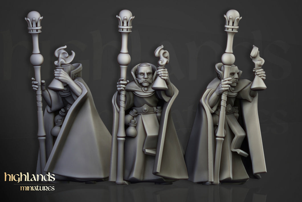 Imperial Fantasy - Wizard mystic of battle Imperial troops