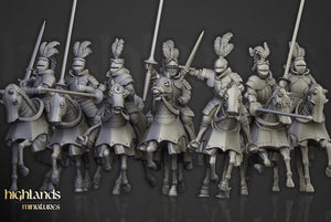 Imperial Fantasy - Sunland Knights on Horse, Imperial troops