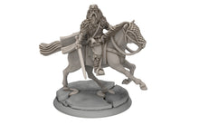 Charger l&#39;image dans la galerie, Wildmen - Wildmen King hero wanderer, Dun warriors warband, Middle rings miniatures for wargame D&amp;D, Lotr... Medbury miniatures
