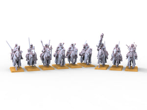 Arthurian Knights - Questing Knights for Oldhammer, king of wars, 9th age