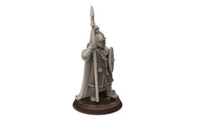 Charger l&#39;image dans la galerie, Rohan - King guards Huscarls infantry, Knight of Rohan, the Horse-lords, rider of the mark, minis for wargame D&amp;D, Lotr...
