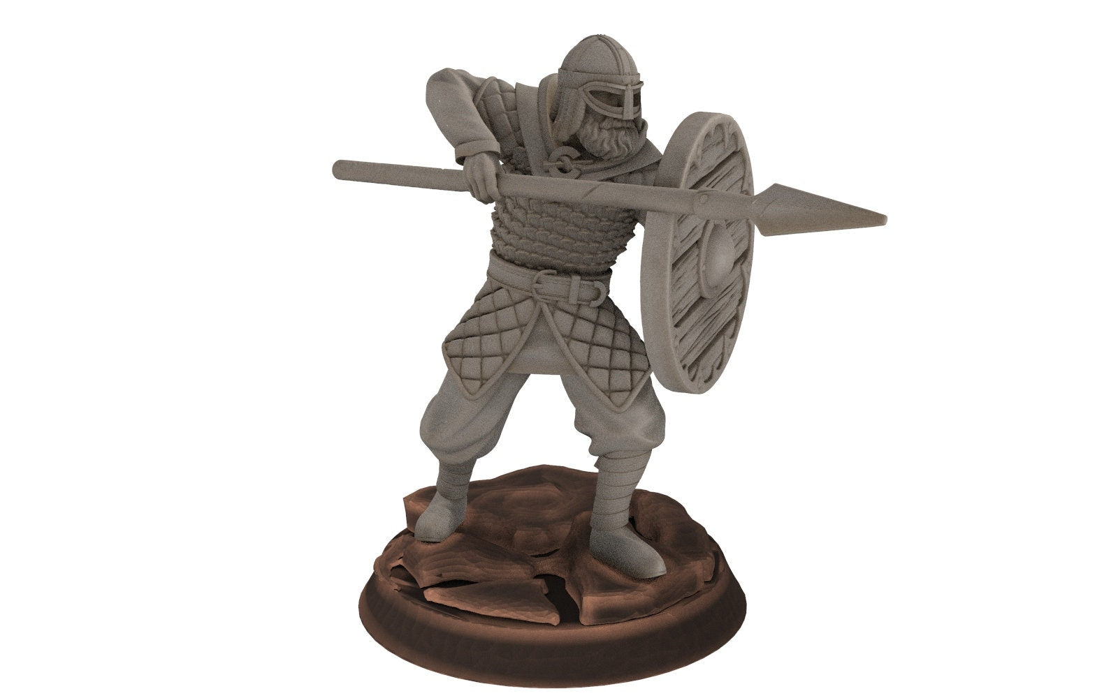 Rohan - Infantry Executioner Medieval, Knight of Rohan, the Horse-lords, rider of the mark, minis for wargame D&D, Lotr...